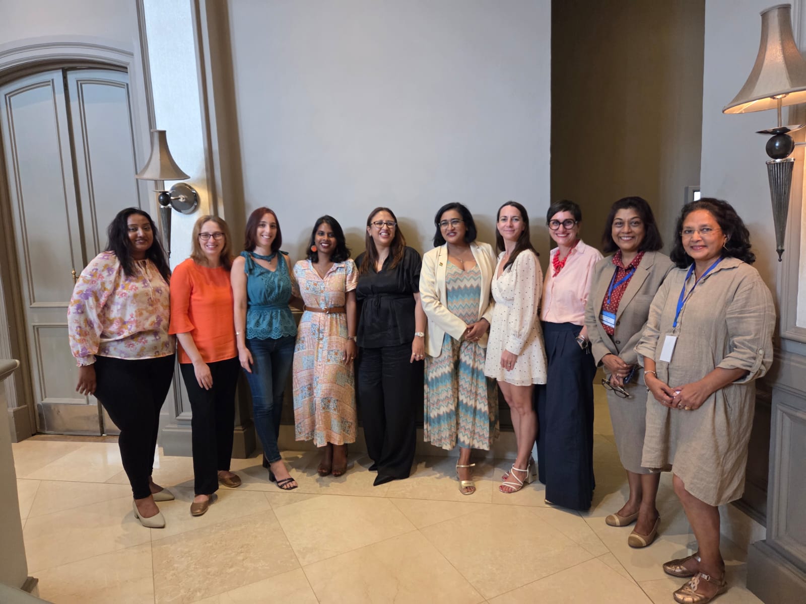 Femmes leaders FVOI, photo de groupe